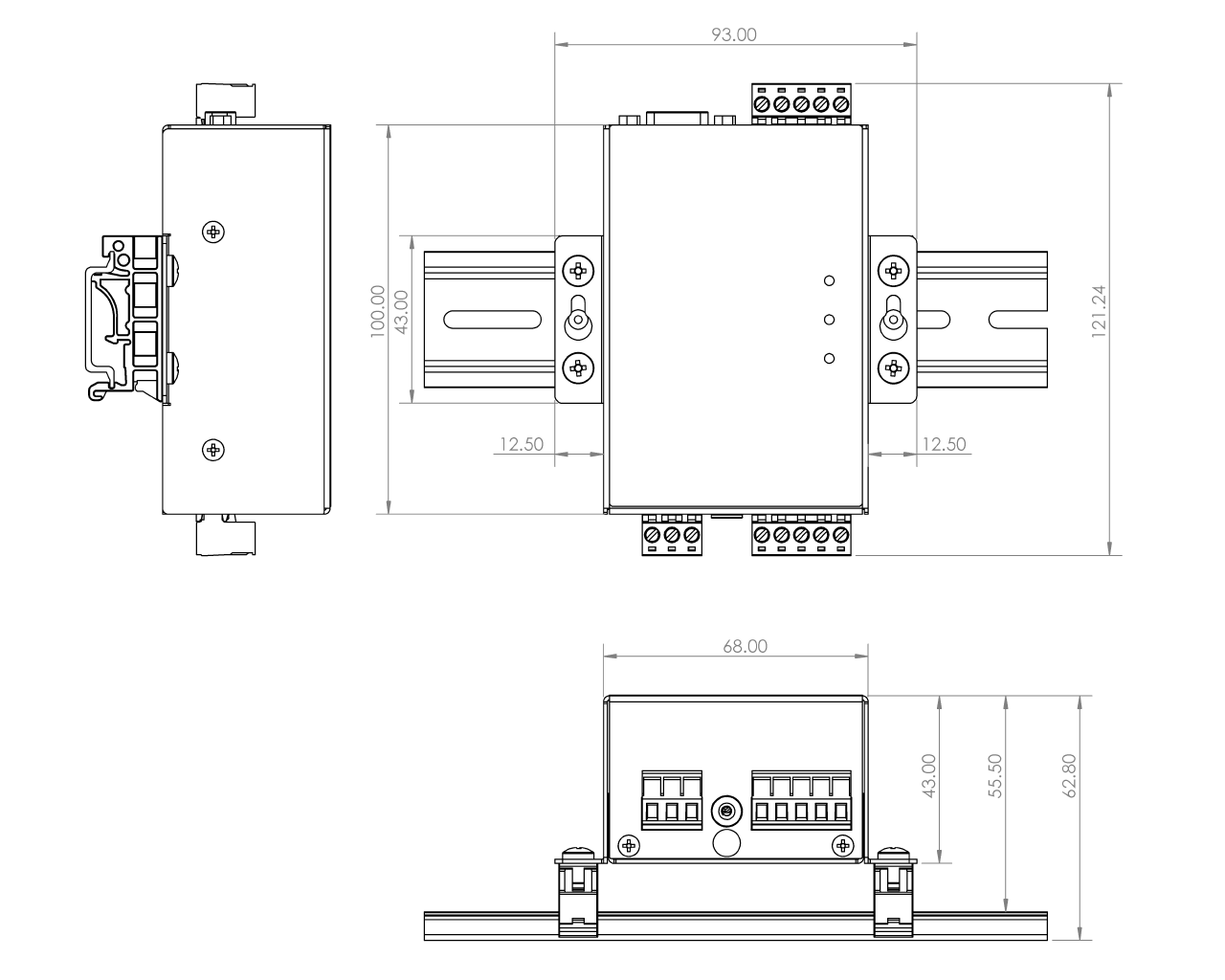 SWR485 Bộ chuyển đổi RS232 sang 485/422